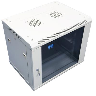 China Gabinete montado en la pared del estante del gabinete 18U del estante de la red 19 pulgadas en venta