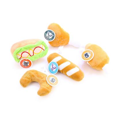 China Viable Hot Selling Healthy Dog Teeth Grinding Toys Food Shape Pet Toys for sale