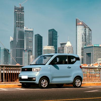 China 2021 New Cloth Car Automatic High Speed Wuling Hongguang Mini Electric Ev Car/Wuling Chinese Manufacturer Wanting Hongguang Mini Ev Car for sale