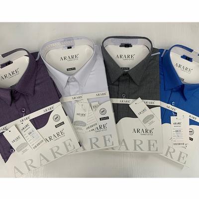 China OEM Factory Quality Anti-pilling Mens Dress Shirts Fashion Long Sleeve Casual Business Local Formal Shirt Social Camisa Masculina for sale