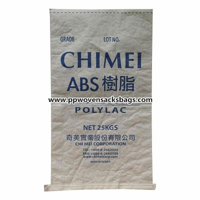 Cina Borse tessute riciclate del polipropilene laminate sacchi di carta di Multiwall della carta kraft Per la resina dell'ABS in vendita