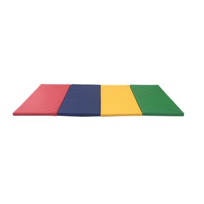 China Wholesale PU+EPE Sports Foam Four Fold Protective Portable Universal Mat for sale