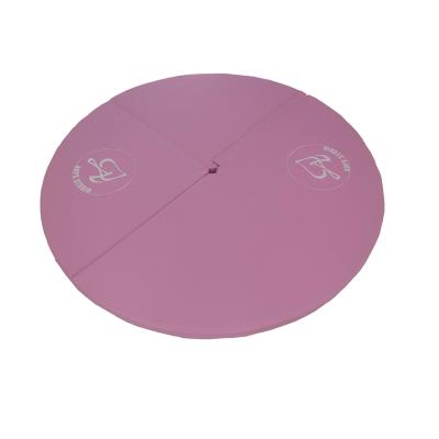 China Best Selling Dance Training Mat PU+ EPE Four Folds Dance Shaping Pole Dance Mat for sale