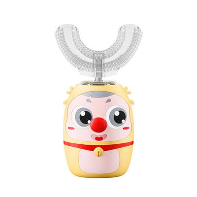 China Household U Shape 360 Degree Automatic Toothbrush For Children Ultrasonic U Brush Gum Massage Tooth Care for sale