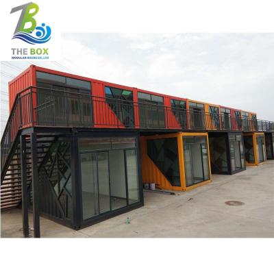 China Modern Best Selling Expandable Luxury Movable Prefab Frame Container Two Bedroom Homes for sale