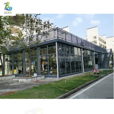China China Modern Hot Sale 20ft 40ft Prefab Container House Supermarket for sale