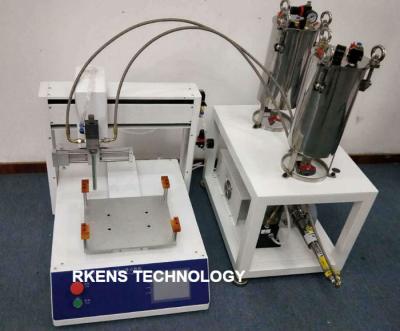 China Máquina automática 300x300x60 programável milímetro do distribuidor da colagem das resinas líquidas à venda