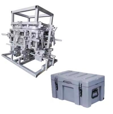 China Rectangular Sturdy Polyethylene Rotational Molding Lightweight Rotoplastic Mould for sale