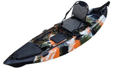 China Recreational Plastic Sit On Top Kayak 12 Feet With Adjustable Footrests for sale