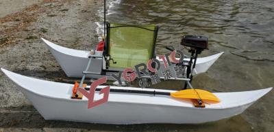 China Aluminum Rotational Catamaran Mould Rotomolding Kayak Mould Customized for sale