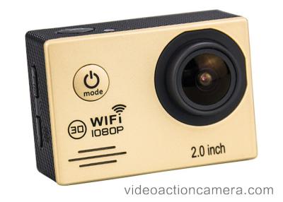 Chine Caméra tenue dans la main imperméable de l'action 4k plein Hd 1080p avec l'affichage de TFT LCD à vendre