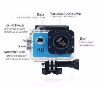 Chine Casque de caméra vidéo monté par tête avec les batteries rechargeables, de haute résolution à vendre