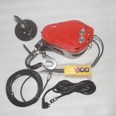 Chine Small Button Switch Light Type Hanging Type Hoist 190KG Move Easily Electric Hoist à vendre