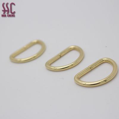 China High Quality Metal Hand D Clip For Handbags D Clip Buckle For Bag Strap for sale