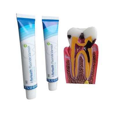 China 10g /Piece Melon Tasty Yellow Fluoride Varnish For Teeth Varnish Protection zu verkaufen