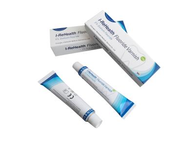 China 10g 22600ppm verniz de fluoreto de sódio para dente pediátrico com cetificate à venda