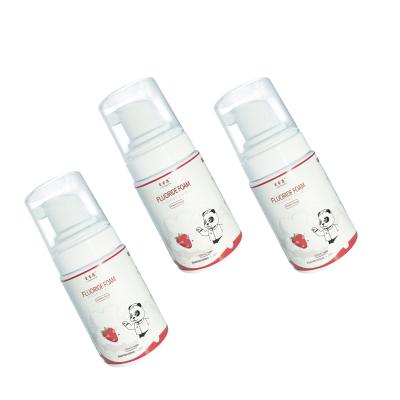 China Meloenaroma 125ml die Tandfluorideschuim voor 200 Kinderen inpakken Te koop
