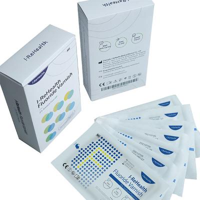 Chine Vernis dentaire de fluorure de la CE 22600ppm pour les dents sensibles Applic actuel à vendre