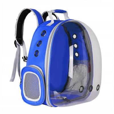 China Sustainable Manji Factory Custom Outdoor Luxury Portable Travel Backpack Breathable Cat Bag for Dog Pet Carriers for sale
