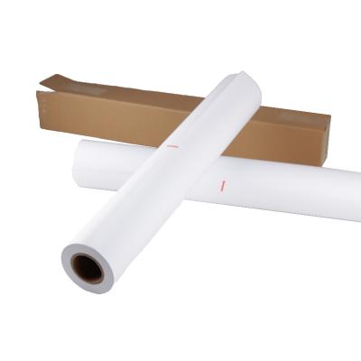 China Recycled Materials A0 Size 80gsm 50m 100m Uncoated CAD Drawing Paper 150m For Industrial Drawing for sale