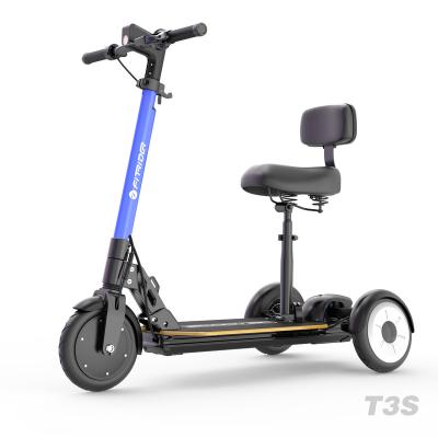China Unisex Electric Tricycles Three Wheel Adult Foldable Price Cheap Electric Scooter Adult for sale