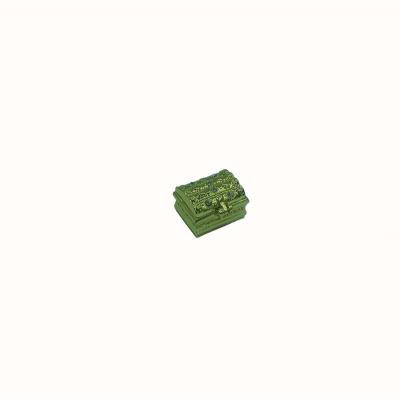 China Metal Miniature Ornaments Mini Treasure Box Safe Box Jewelry Box for sale