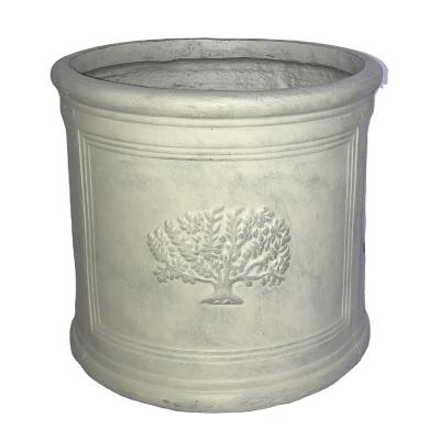 China D 22cm Traditional Light Pot Harvard Oak Cylinder Creamy Pot for sale
