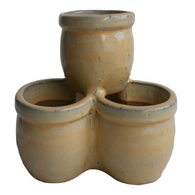 China Traditional Chinese diredc export stacked planter flower pot for sale