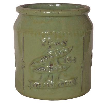 China Customization Pea Seed Traditional High Quality Ceramic Flower Pot for sale