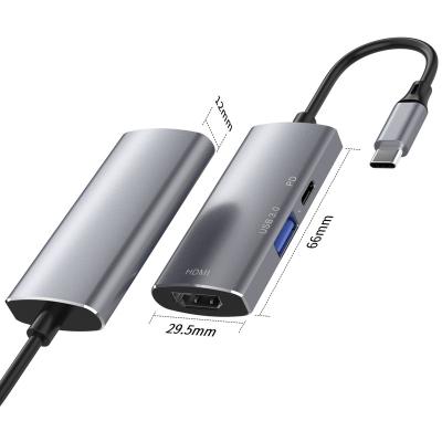 China Magnetic Usb C Adapter Type C Connector Usb 3.1 PD Fast Charging 10Gbp High Speed Data Transfer For Macbook ES-01 for sale