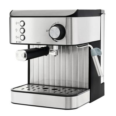 China 2021 New Retro Auto-Power- Protection System Semi Automatic Espresso Machine Coffee With Frother Milk, Coffee Maker In Home for sale