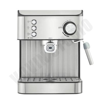 China 2021 New Retro Auto-Power- Protection System Semi Automatic Espresso Machine Coffee With Frother Milk, Coffee Maker In Home for sale
