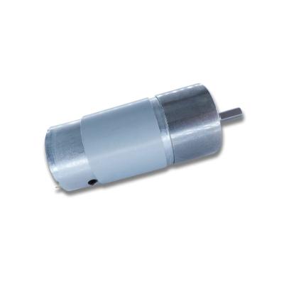 China Totally Enclosed Low Speed Electric Motor 37mm Diameter JGB37-555 High Torque 35w 24 Volt DC 12 Volt Permanent Magnet Brush IE 2 SPEED MOTOR 6mm for sale