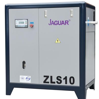 China Small Size Electric Rotary 10HP Air Compressor Lubricated Belt Driven Screw Compressor for sale
