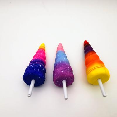 China PU Crush Pen Of Unicorn To Relieve Stress Toys With Ballpoint Pens for sale