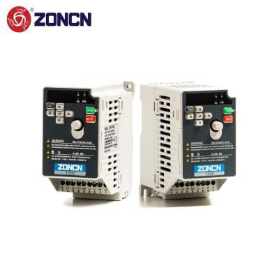 Chine Invertisseur VFD 220v Moteur à phase unique 50hz 60hz VSD 0,75kw 1,5kw à vendre