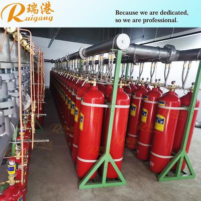 China FM 200 Sistema de tubulação de extinção de incêndio de aço com arranque automático / elétrico / mecânico de emergência manual à venda