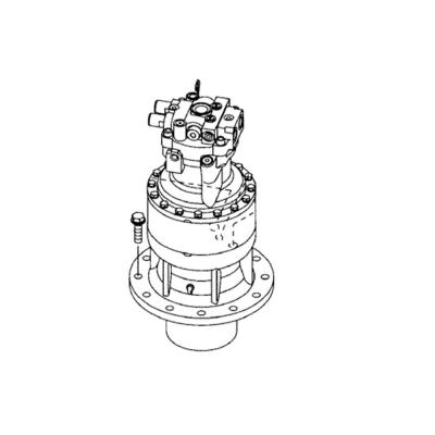 Cina KRC10010 Swing Device ASSY / SWING GEARBOX / SWING REDUCTION GEAR FOR CASE SH200-5 CX210C CX210B EXCAVATORS PARTS AFTERMARKET ORIGINALE in vendita