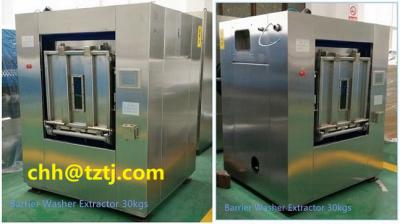 China isolating type of washing and de-watering machines Hospital laundry equipment for sale