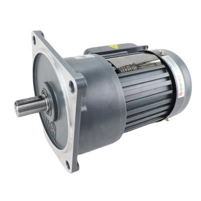 China Building Material Stores 220v Gear Motor Vertical Mounted Type 3 Phase Speed Reducer Gear Motor For Conveyor Belt for sale