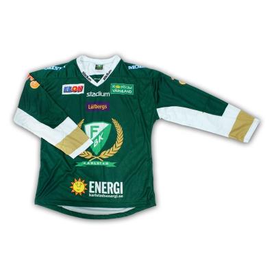 China breathable & Durable High Quality Custom Sublimation Team Youth Green Hockey Jersey Set Cheap for sale