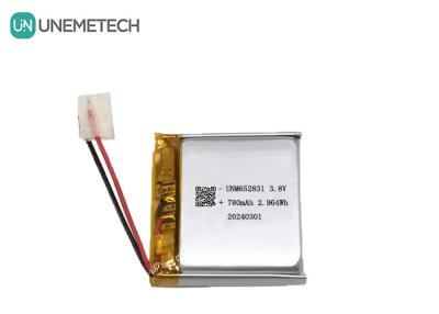 Cina 4.35V Batteria Li-ion ad alta tensione 682531 780mAh 3.8V Batteria per dispositivi indossabili Approvata CE in vendita