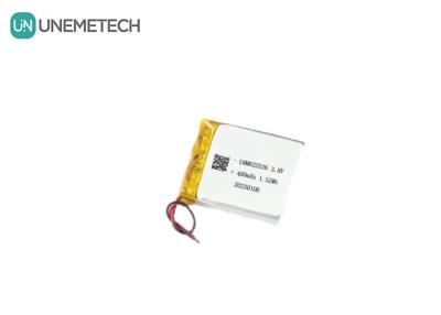 Cina Batteria al litio ad alta tensione 3.8V 400mAh 622526 per orologi intelligenti in vendita