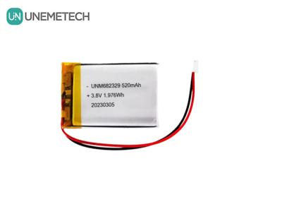 Cina CE 4.35V Batteria al litio ad alta tensione 682329 520mAh 3.8V Batteria ricaricabile agli ioni di litio in vendita
