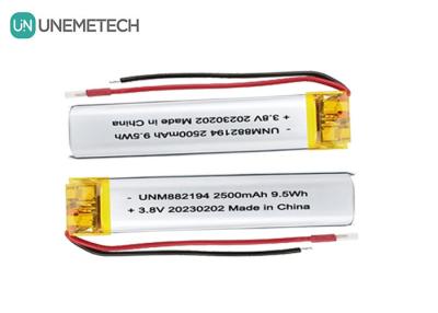 China Personalizado 882194 Batería LiPo de alto voltaje 4.35V 2500mAh 1 año de garantía en venta