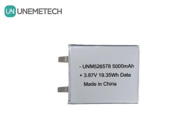 Cina 526578 3.87V Batteria LiPo ad alta tensione 5000mAh 4.45V Voltaggio di carica per Power Bank in vendita