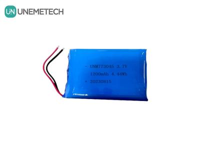 China Li-Polymer Battery 3.7V 1200mAh 773045 1S LiPo Batteries for Fingerprint Scanner for sale