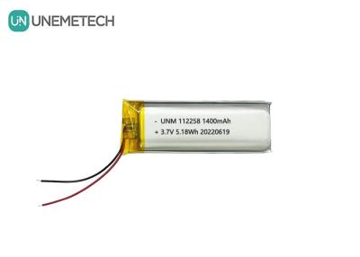 China 3.7V Li-Ion Rechargeable Battery Pack 1400mAh 112258 for Portable Power Bank for sale