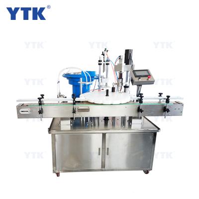 China YTK High Speed And Fully Automatic Rotary Filling Machine Water Glass Bottle Capping Food Filling And Capping Machine for sale
