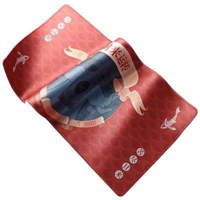 China Factory stocked large oversized desk mat full mouse pad gaming table made from natural rubber for sale